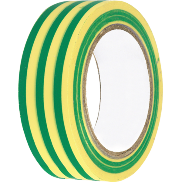 TRAKA ELEKTRO 15mm x 10m ŽUTOZELENA