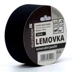 IZOLACIONA TRAKA TEKSTILNA 48mm x 10m CRNA